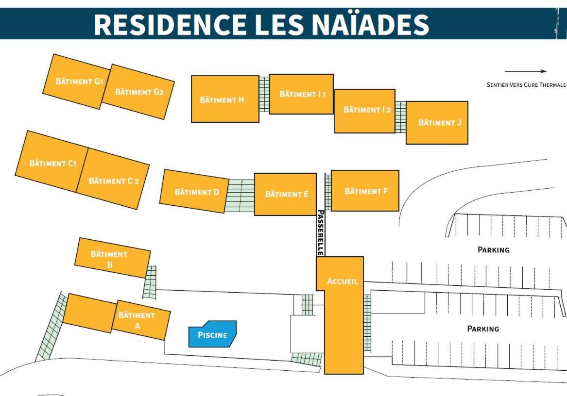 Appartement T2 - Pmr A 750 Metres De La Station Thermale D'Avene Eksteriør billede